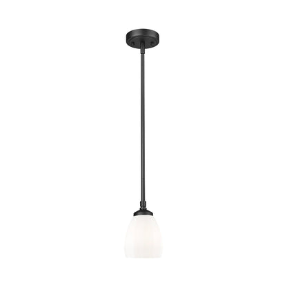 Oren Pendant Light in Matte Black (5.3-Inch).