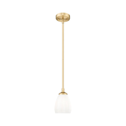 Oren Pendant Light in Modern Gold (5.3-Inch).