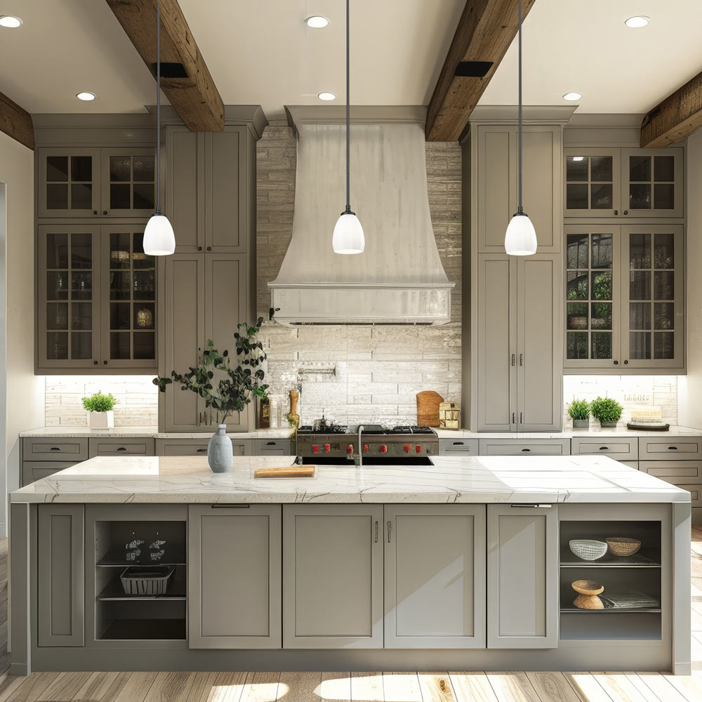 Oren Pendant Light in kitchen.