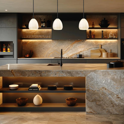 Oren Pendant Light in kitchen.