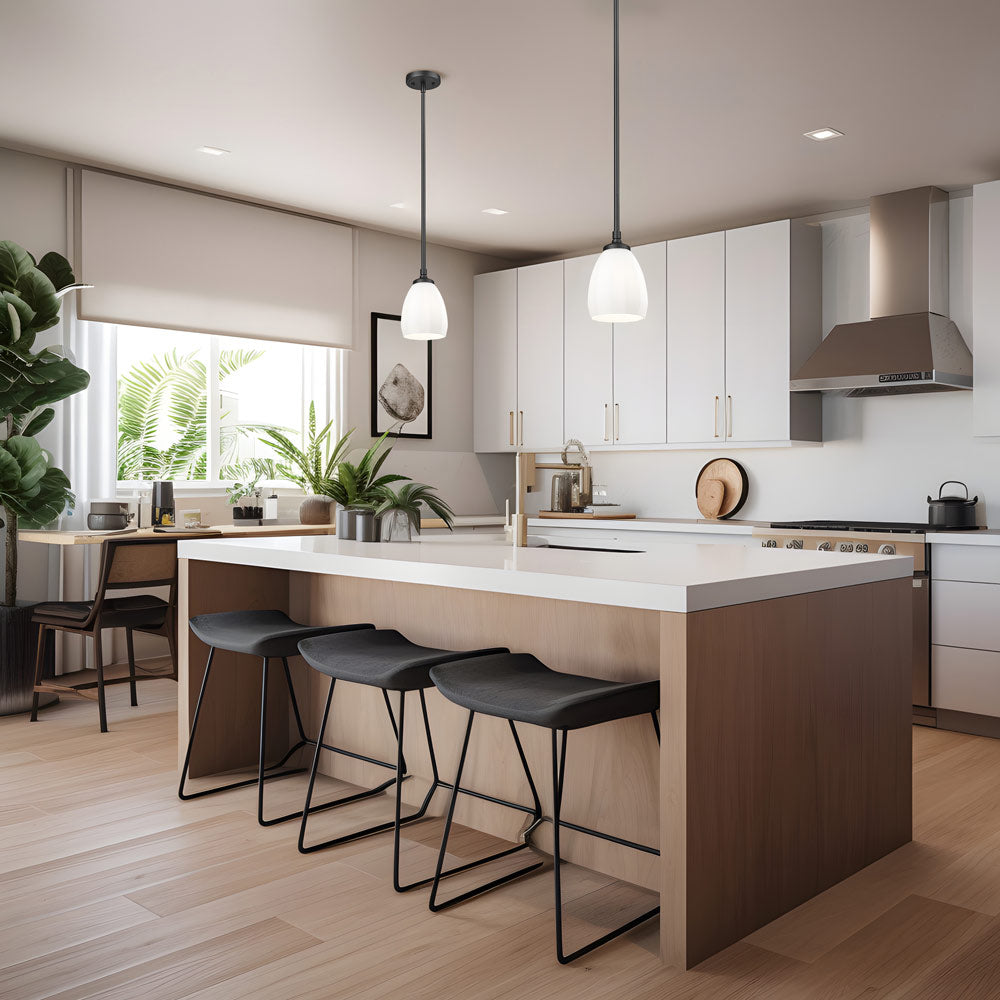 Oren Pendant Light in kitchen.