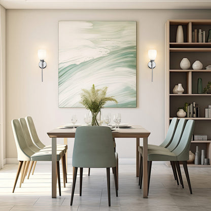 Oren Wall Light in dining room.