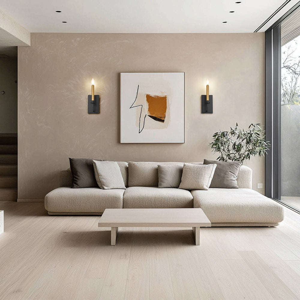 Orson Wall Light in living room.