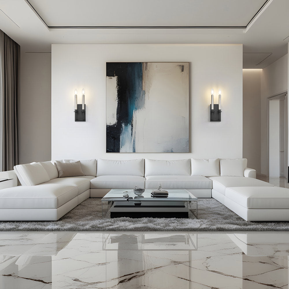 Orson Wall Light in living room.