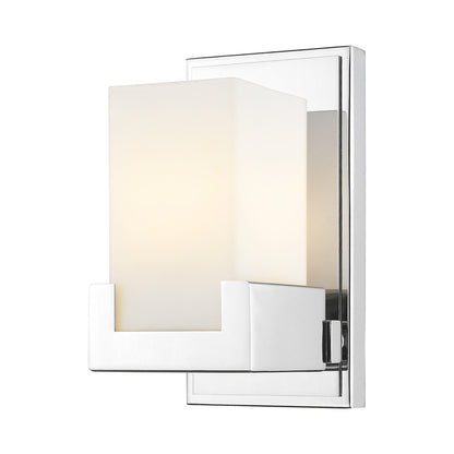 Peak LED Bath Wall Light in Chrome.