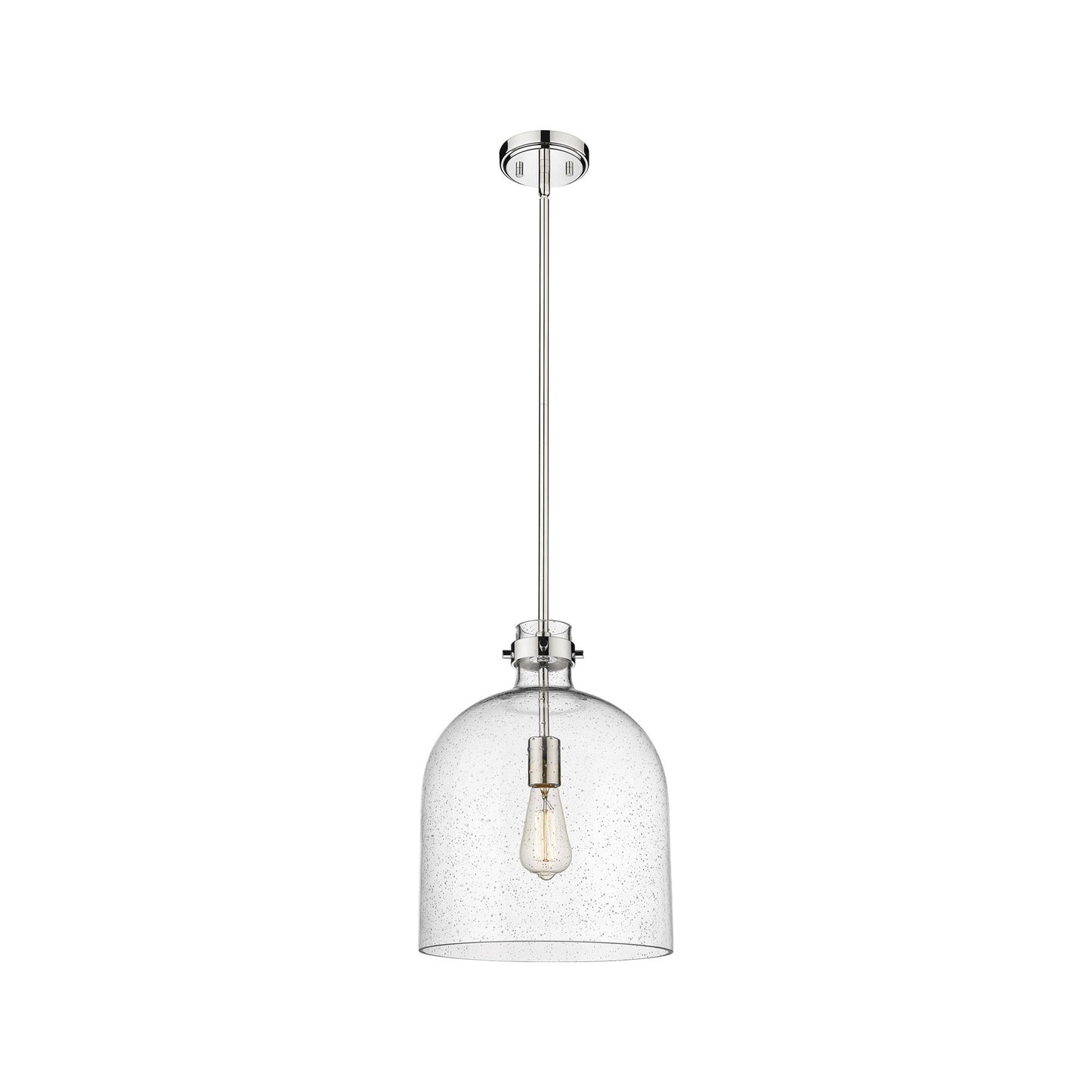 Pearson Pendant Light in Polished Nickel (12-Inch).
