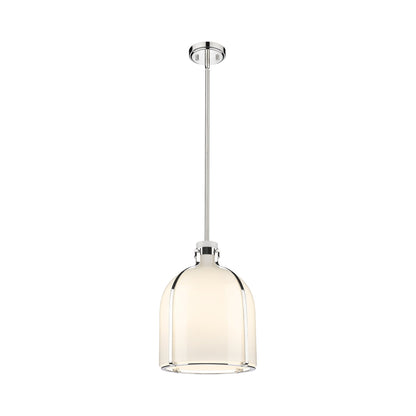 Pearson Pendant Light in Polished Nickel (12.25-Inch).