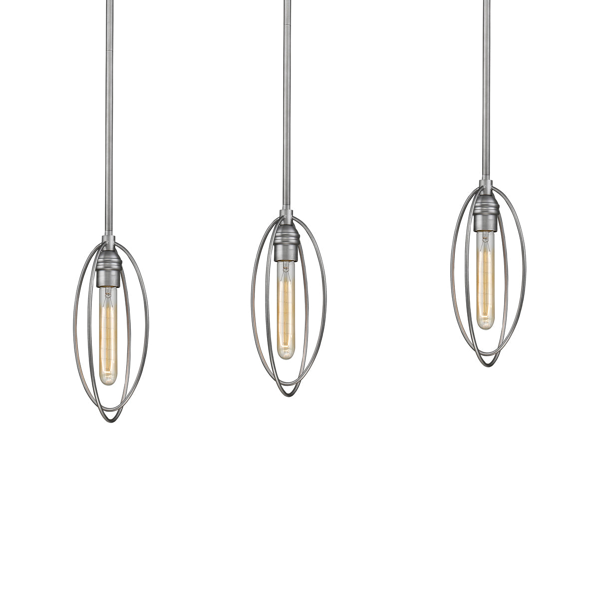 Persis Linear Chandelier in Detail.