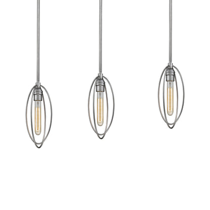 Persis Linear Chandelier in Detail.