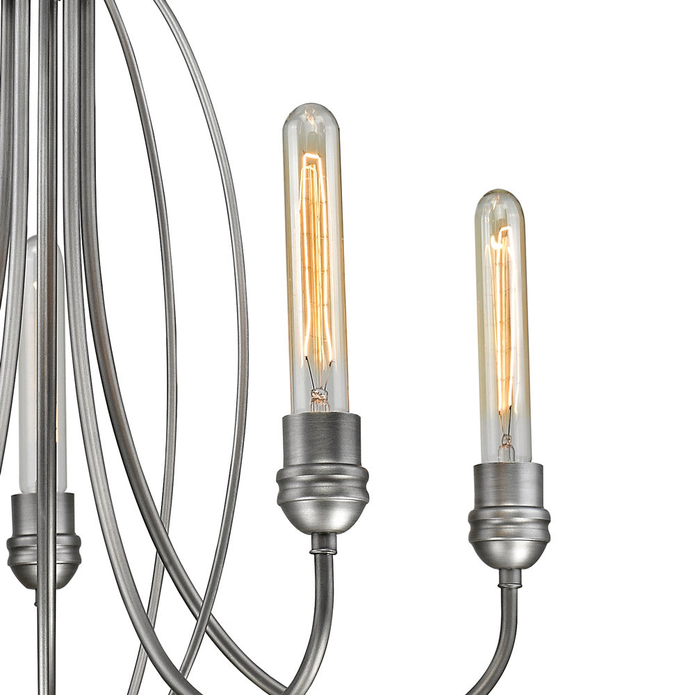 Persis Multi Light Chandelier in Detail.