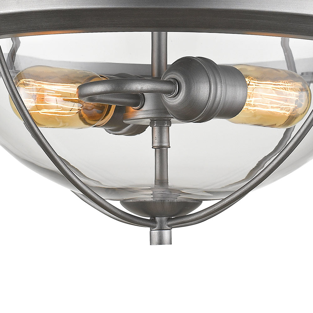 Persis Semi Flush Mount Ceiling Light in Detail.