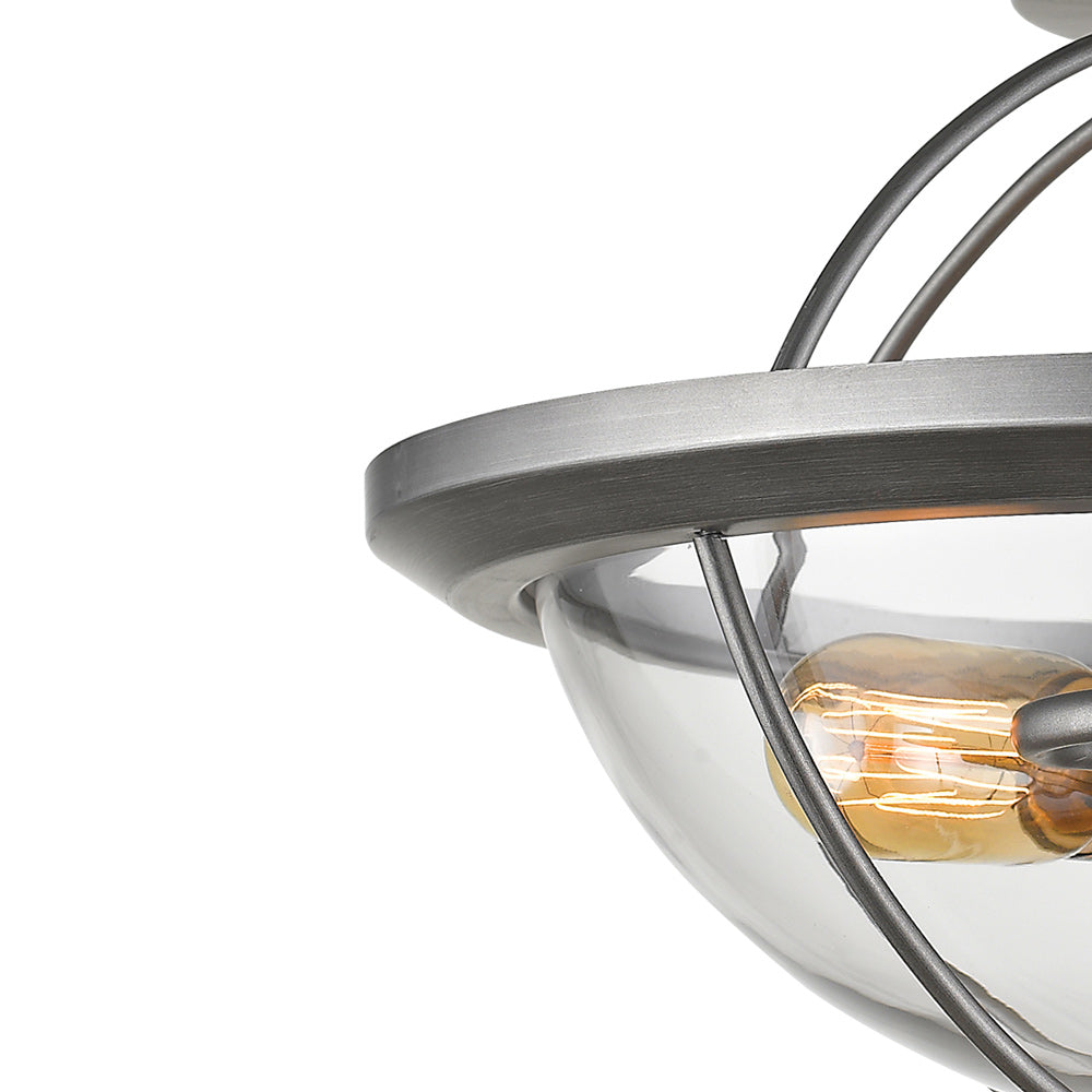 Persis Semi Flush Mount Ceiling Light in Detail.