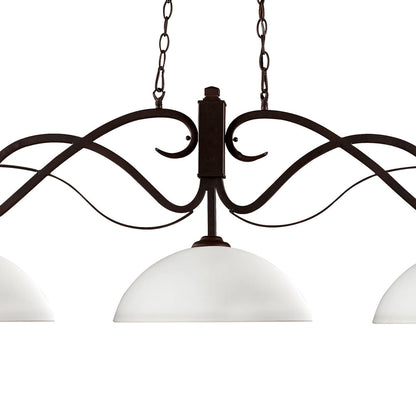 Phoenix Dome Billiard Pendant Light in Detail.