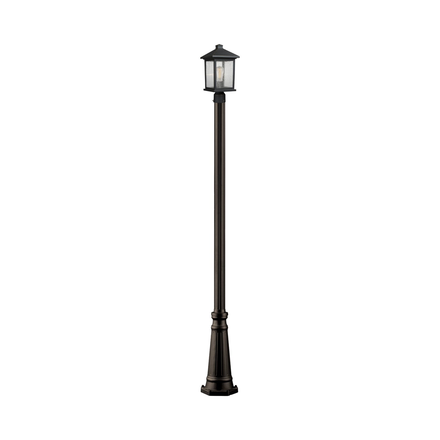 Portland 519P Outdoor Post Light in Oil Rubbed Bronze (109.75-Inch).