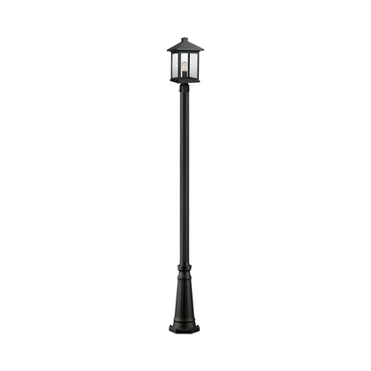 Portland 519P Outdoor Post Light in Black (112.25-Inch).