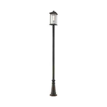 Portland 519P Outdoor Post Light in Oil Rubbed Bronze (117.25-Inch).