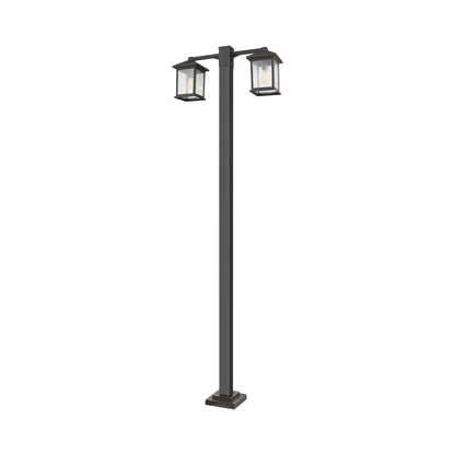 Portland 531 Outdoor Post Light in Oil Rubbed Bronze (2-Light).
