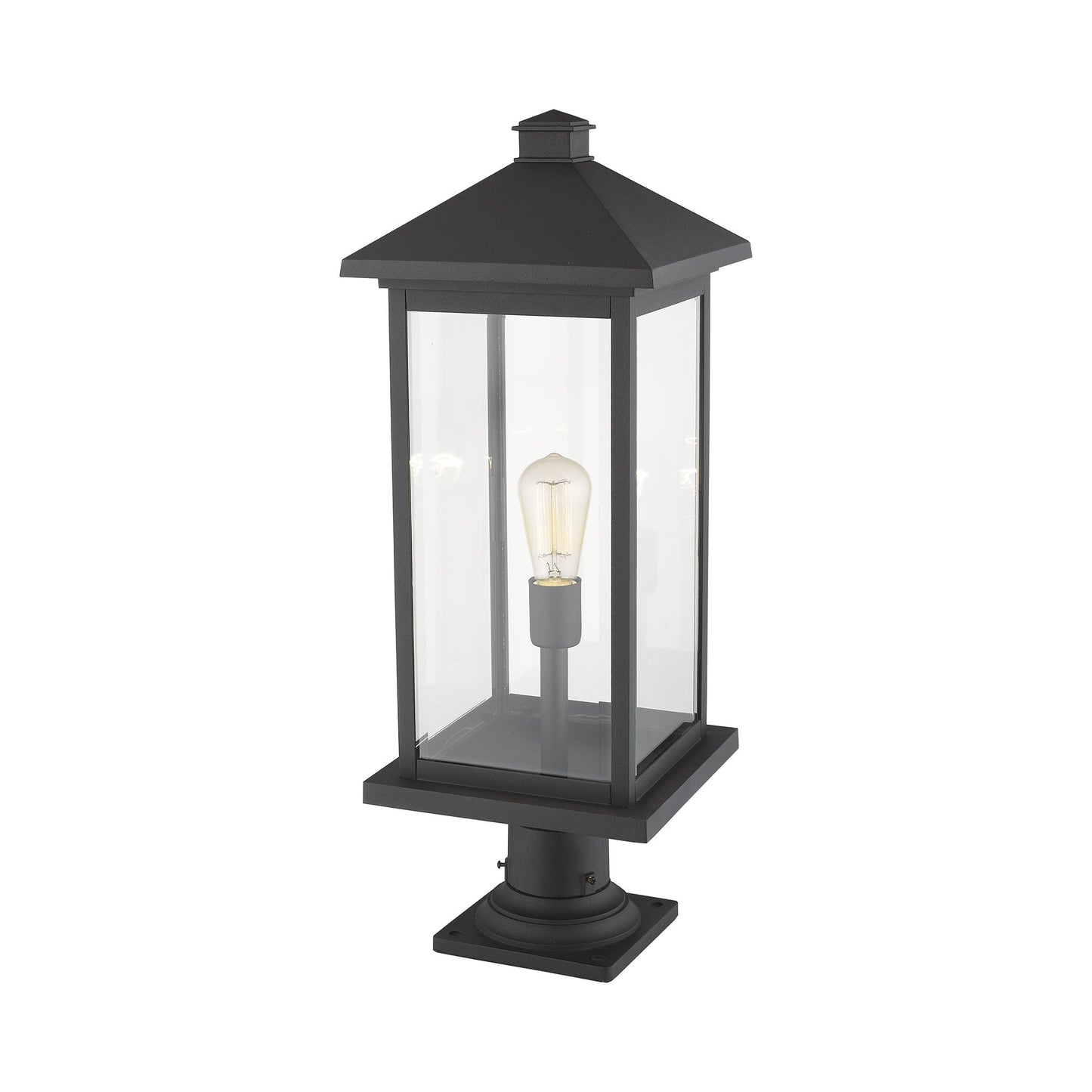 Portland 533PM Outdoor Pier Mount Light in Detail.