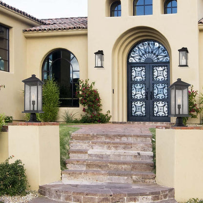 Portland 533PM Outdoor Pier Mount Light in Outside Area.