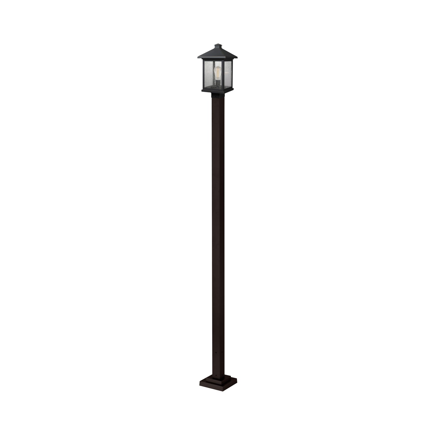 Portland 536P Outdoor Post Light in Oil Rubbed Bronze (112-Inch).