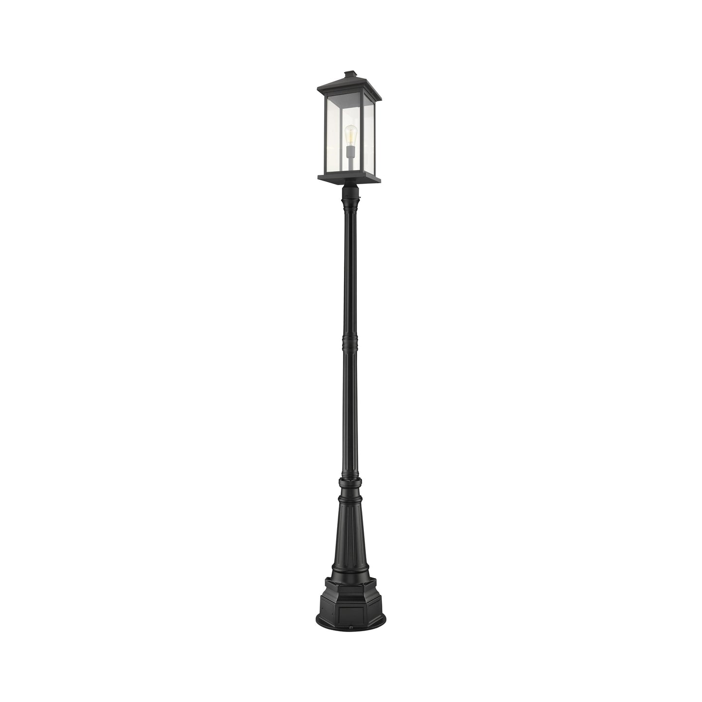 Portland 564P Outdoor Post Light in Black.
