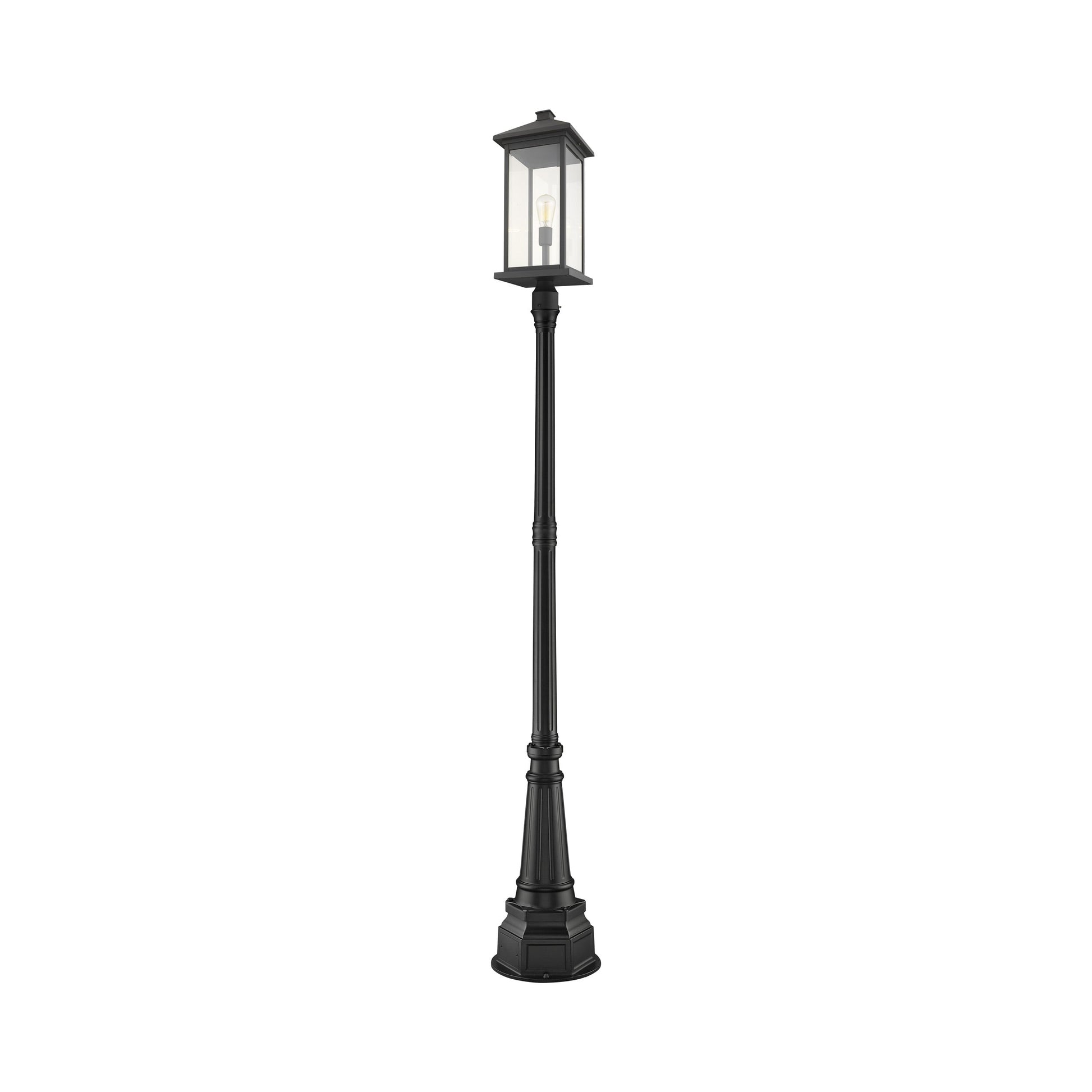 Portland 564P Outdoor Post Light in Black.