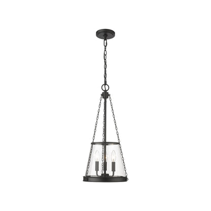 Prescott Pendant Light in Matte Black (Small).