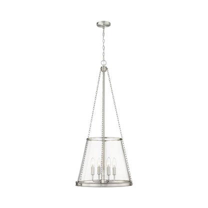 Prescott Pendant Light in Brushed Nickel (Large).