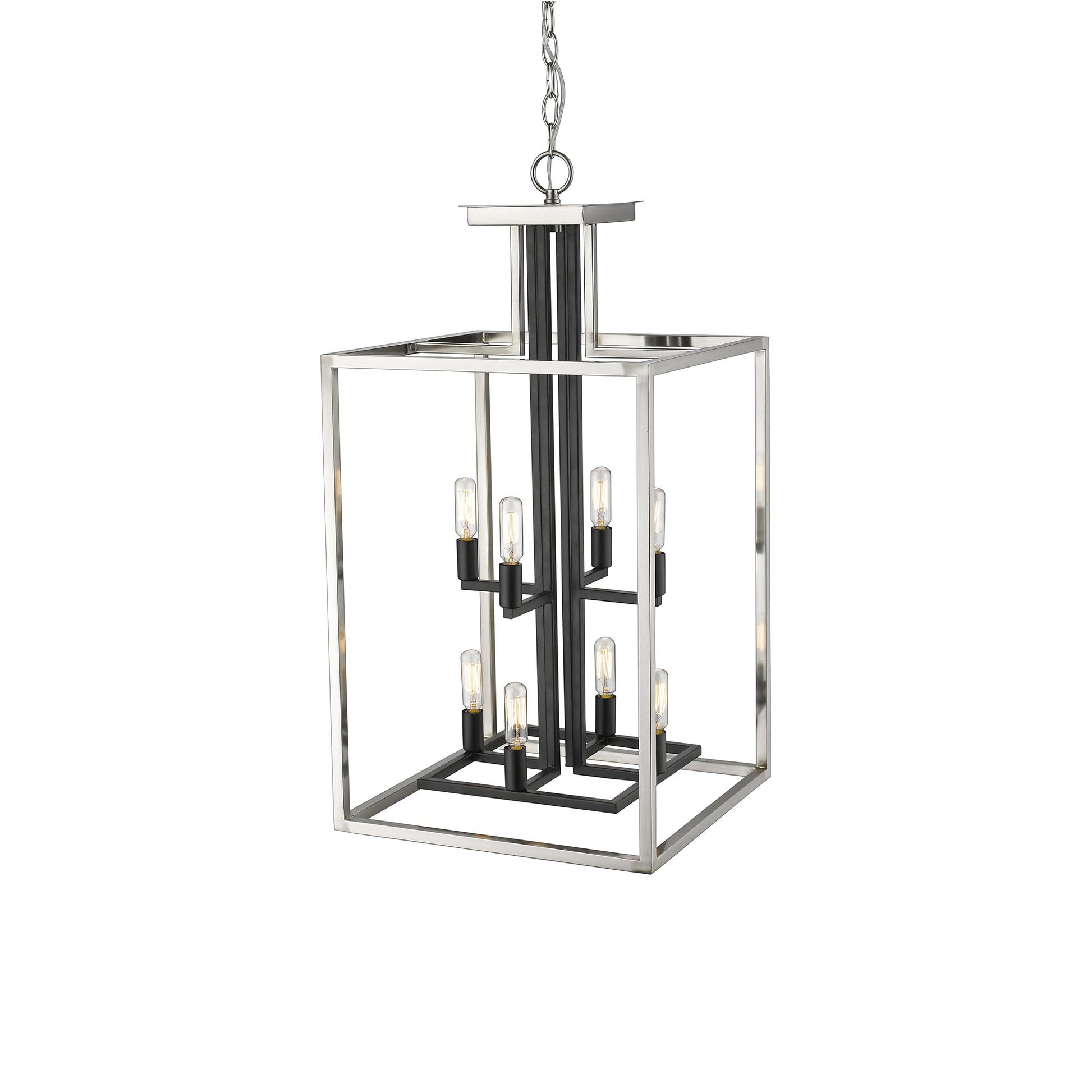 Quadra Chandelier in Detail.