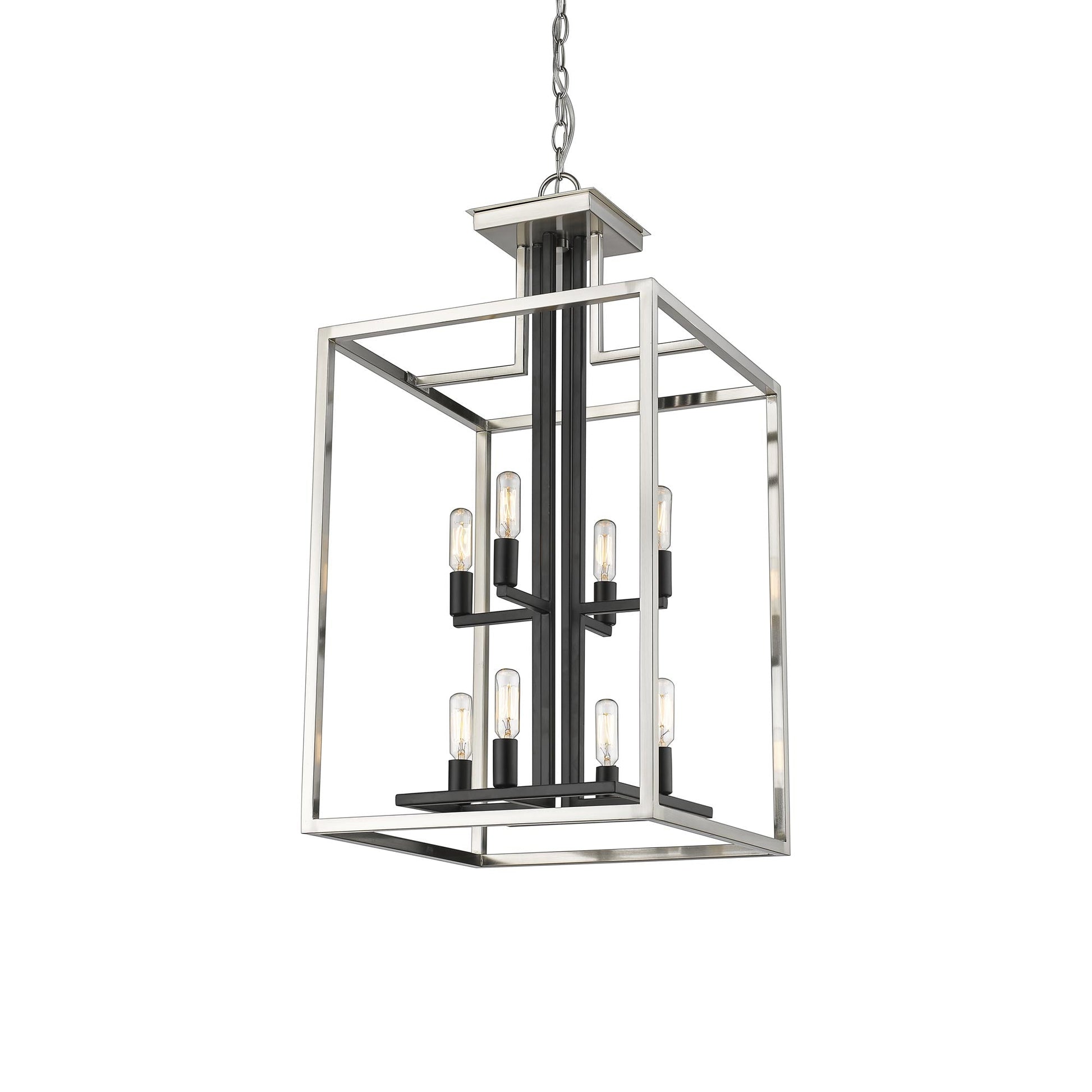 Quadra Chandelier in Detail.