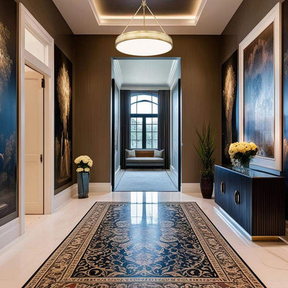 Quinn LED Pendant Light in hallway.