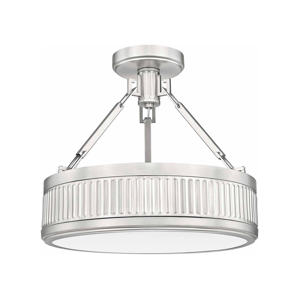 Quinn LED Semi Flush Mount Ceiling Light.
