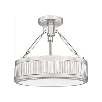 Quinn LED Semi Flush Mount Ceiling Light.
