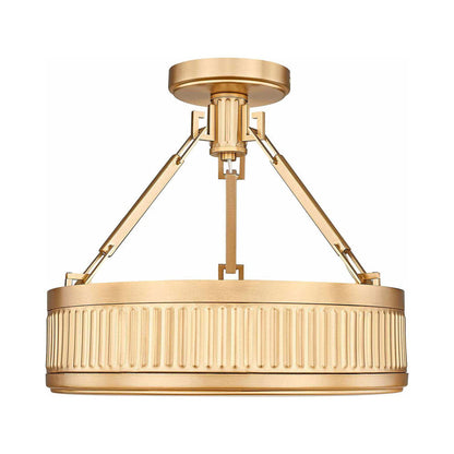 Quinn LED Semi Flush Mount Ceiling Light in Detail.