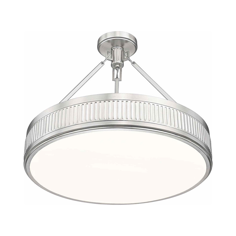 Quinn LED Semi Flush Mount Ceiling Light in Detail.