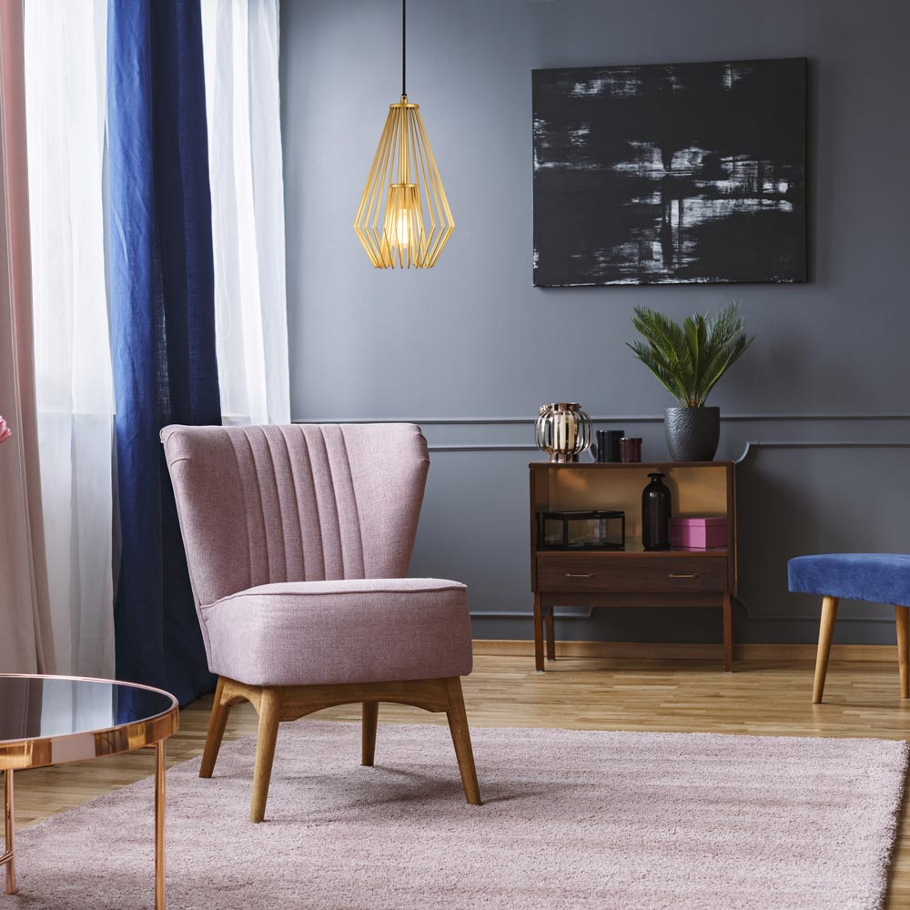 Quintus Pendant Light in living room.