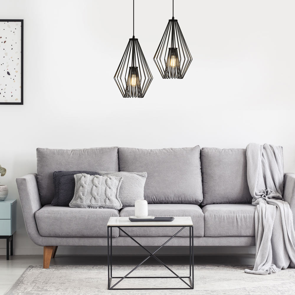 Quintus Pendant Light in living room.