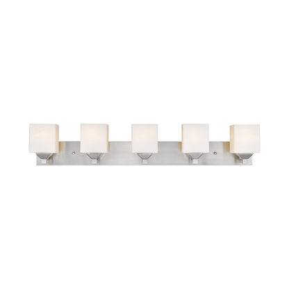 Quube Bath Vanity Light in Detail.