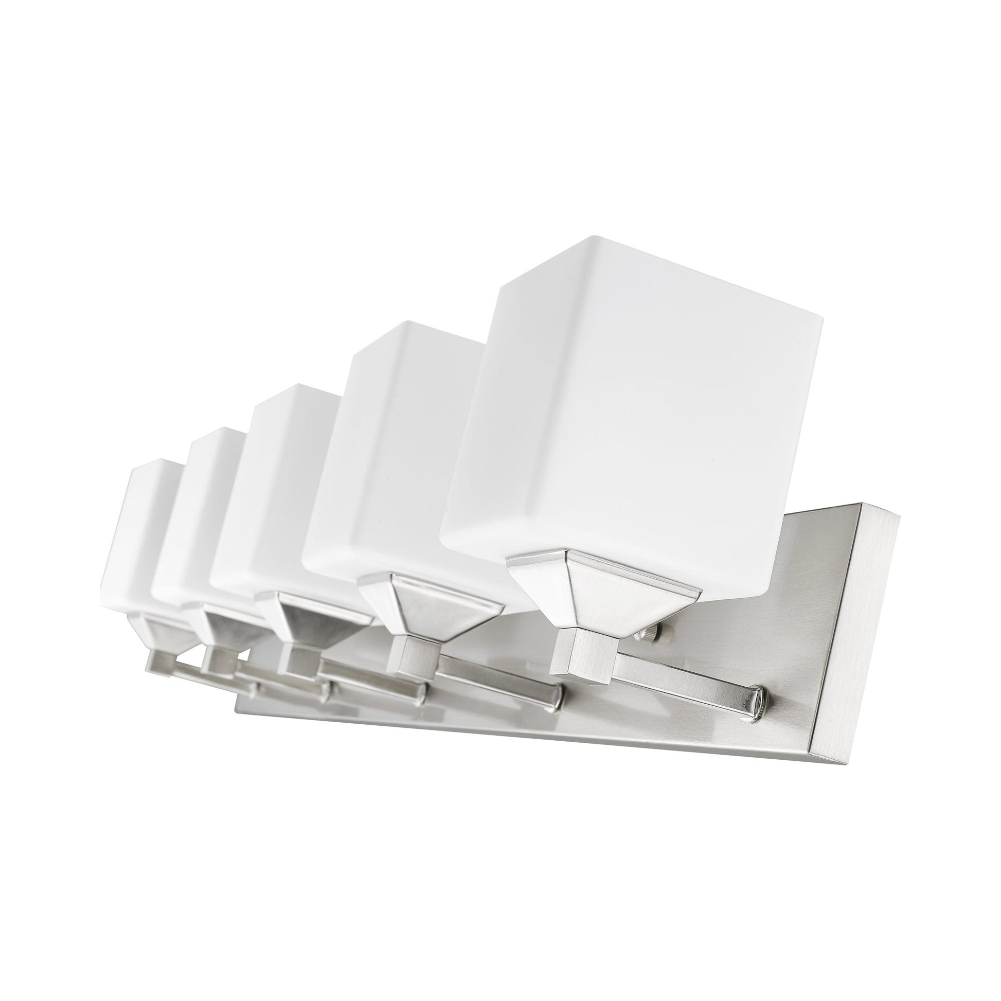 Quube Bath Vanity Light in Detail.