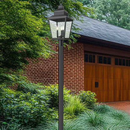 Raphael 519 Outdoor Post Light in Outside Area.