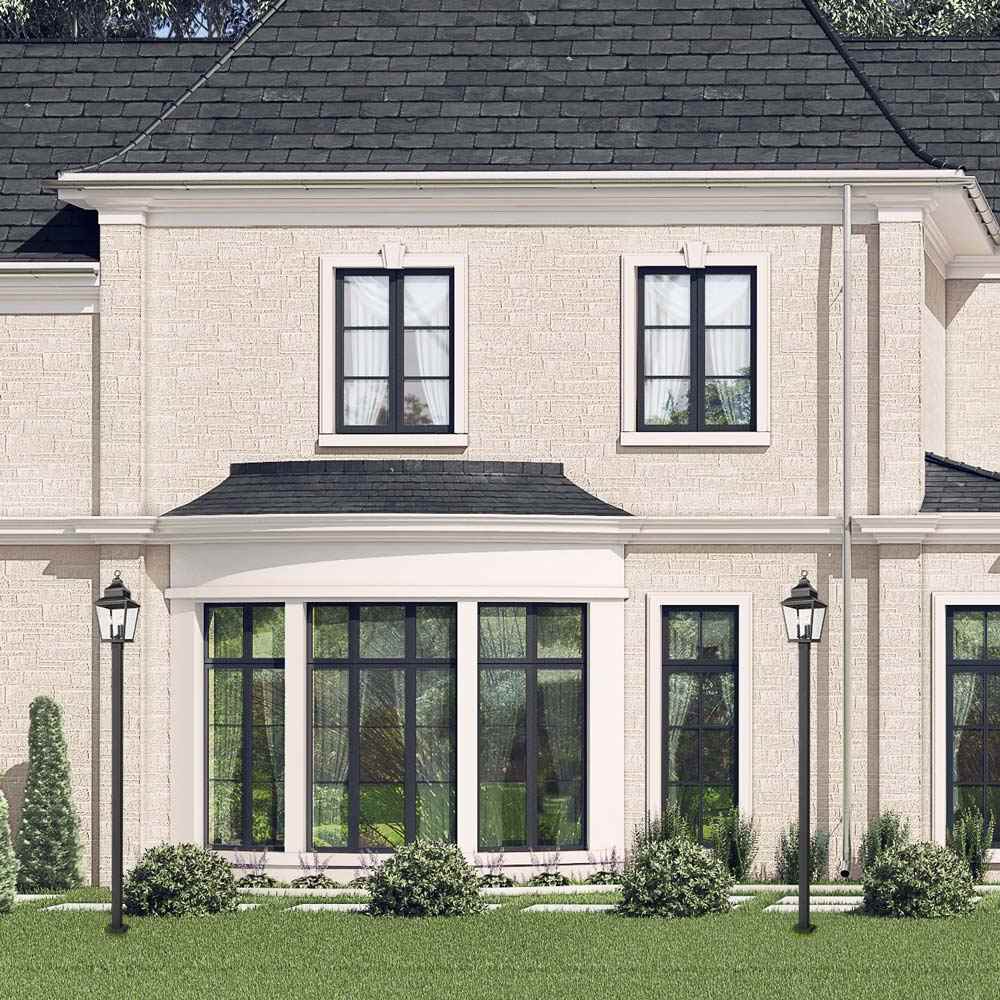 Raphael 536 Outdoor Post Light in Outside Area.