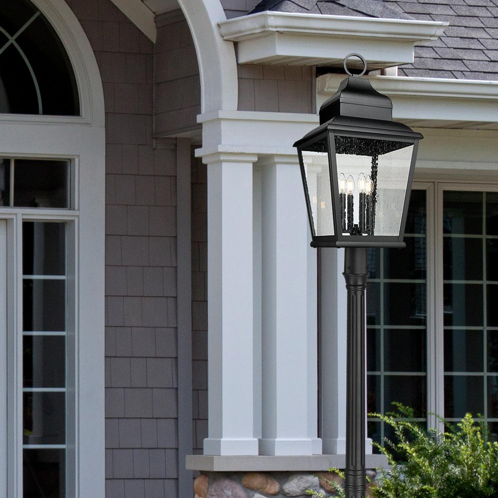 Raphael 564 Outdoor Post Light in Outside Area.