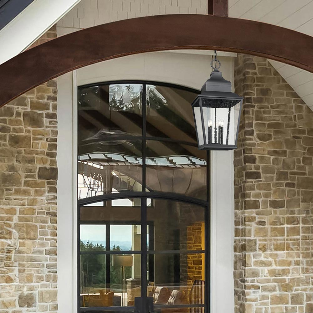 Raphael Outdoor Pendant Light in Outside Area.