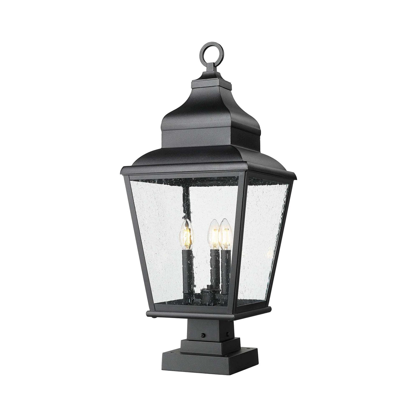 Raphael Outdoor Pier Mount Light (3-Light/Square Pier Mount).