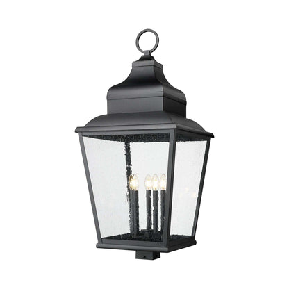 Raphael Outdoor Post Mount Light (5-Light/Square Post Mount).