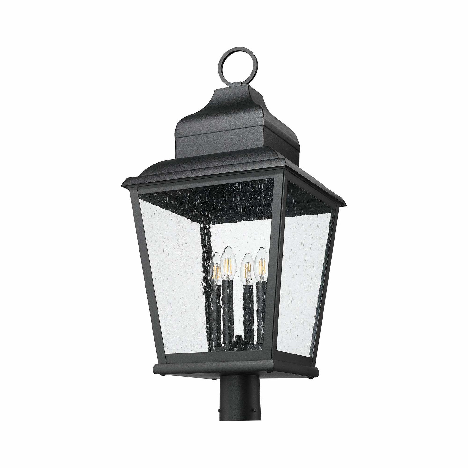 Raphael Outdoor Post Mount Light in Detail.