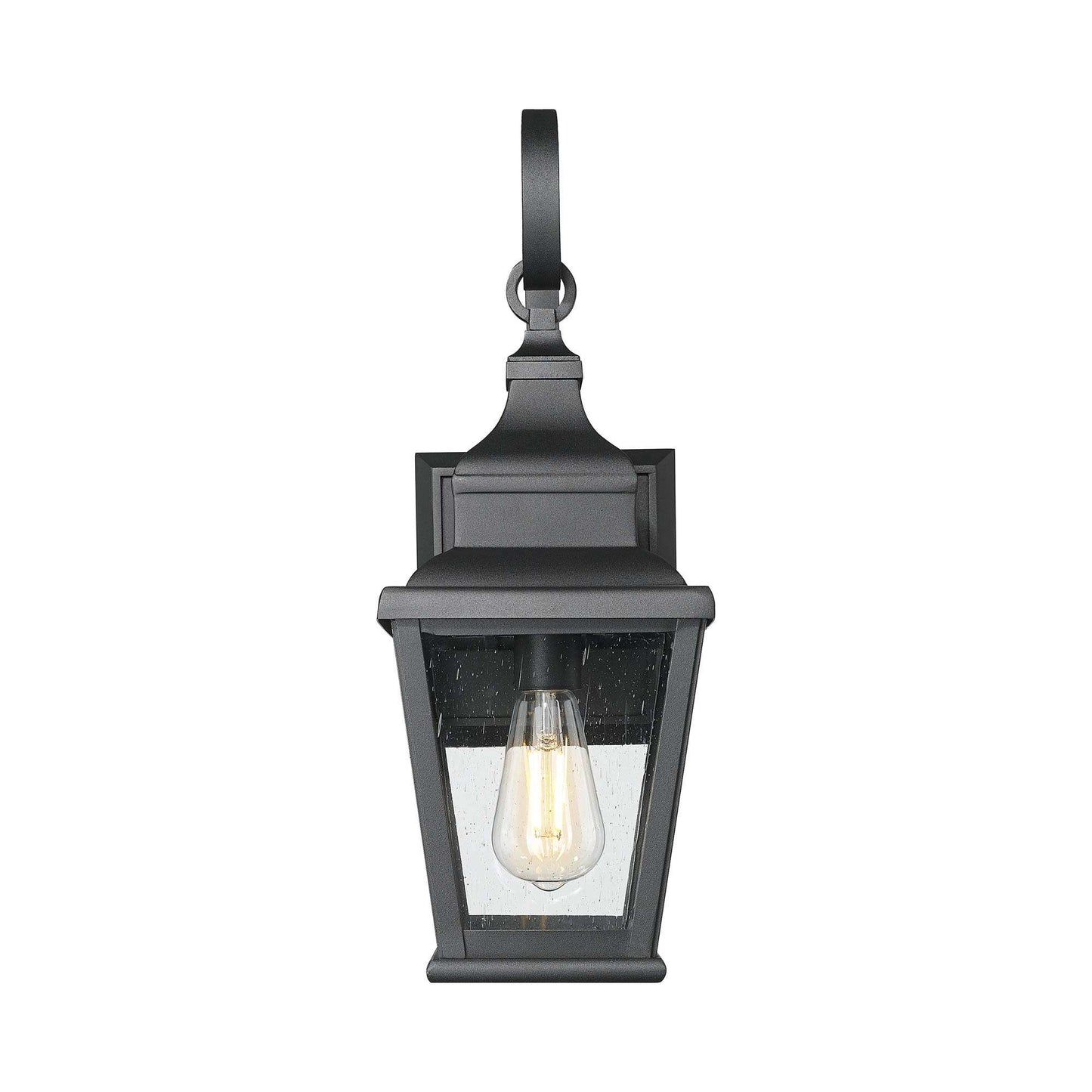 Raphael Single Outdoor Wall Light in Detail.