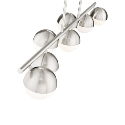 Realm Sphere Linear Chandelier in Detail.