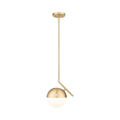 Realm Sphere Pendant Light in Modern Gold (10.75-Inch).