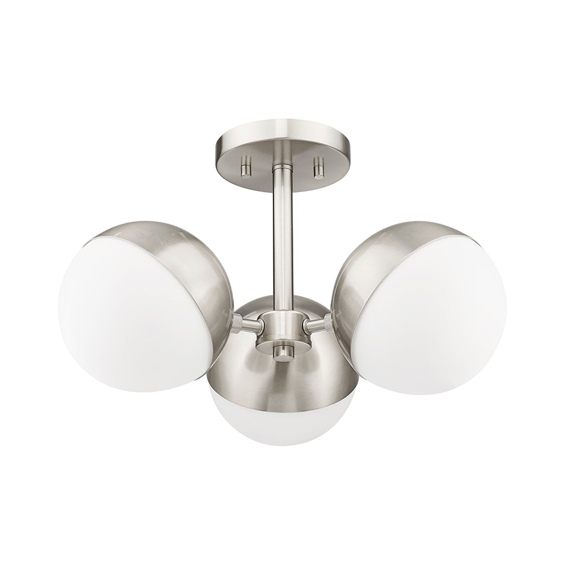 Realm Sphere Semi Flush Mount Ceiling Light.
